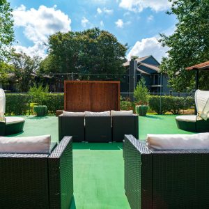 Lounging area
